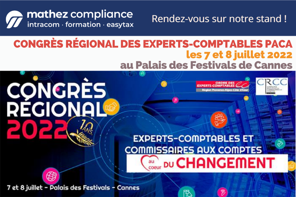 Congrès Régional de l’Ordre des Experts-Comptables PACA à Cannes