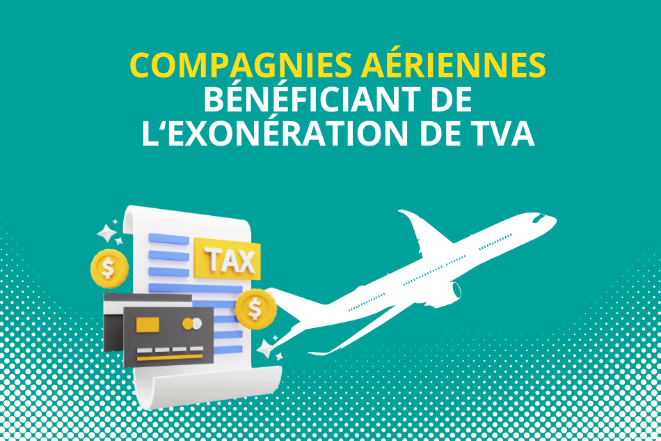 compagnies aeriennes exonérées de tva