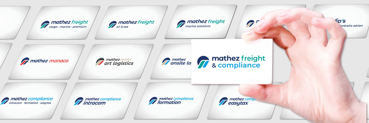 MATHEZ FREIGHT & COMPLIANCE - nouvelle identité de marques