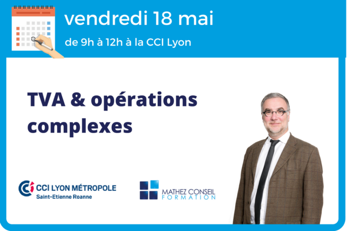 Atelier TVA à l'International - Lyon 2018