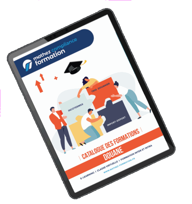 Catalogue de formations professionnelles douane