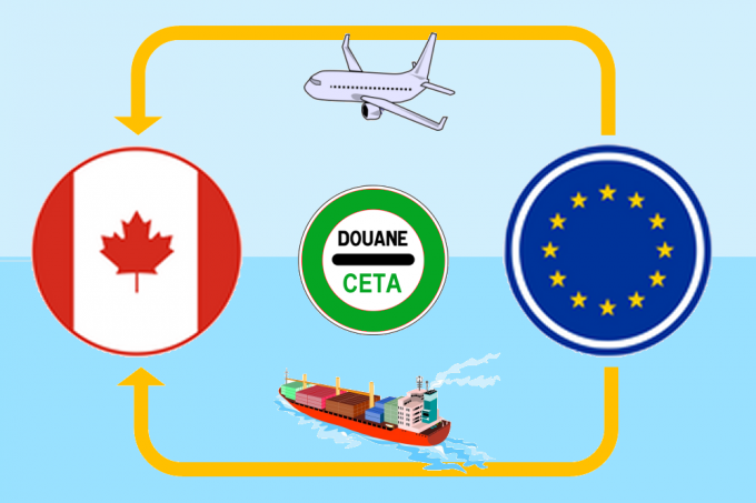 CETA procédures exportateurs