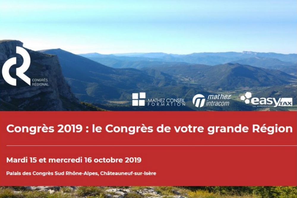 Congrès Régional de l’Ordre des Experts-Comptables Rhône Alpes 2019